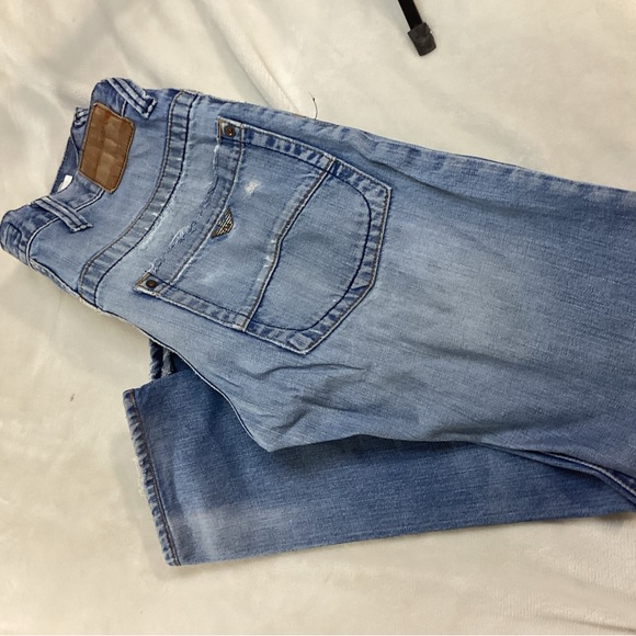 Giorgio Armani Light Blue Relaxed Jeans - Picture 5 of 5